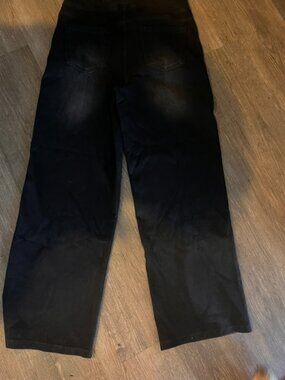 FireSwan Black Jeggings Wide Leg M